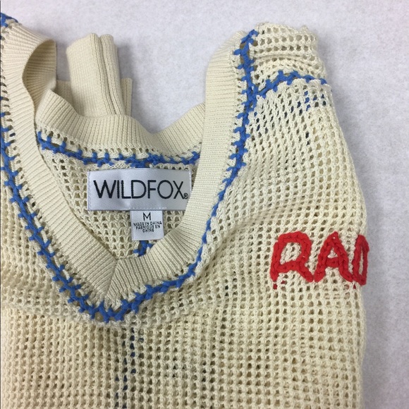 New! Wildfox Awesomely Rad Becca Sweater size M - Picture 4 of 5